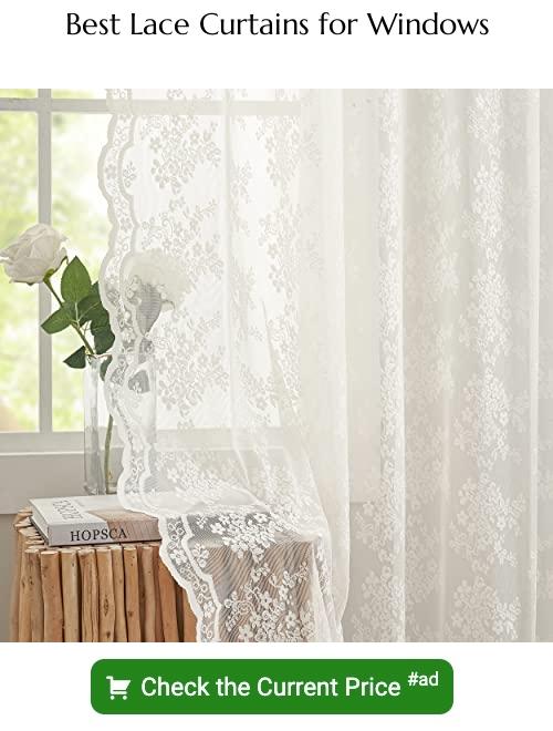 25 Classy Lace Window Treatment Ideas
