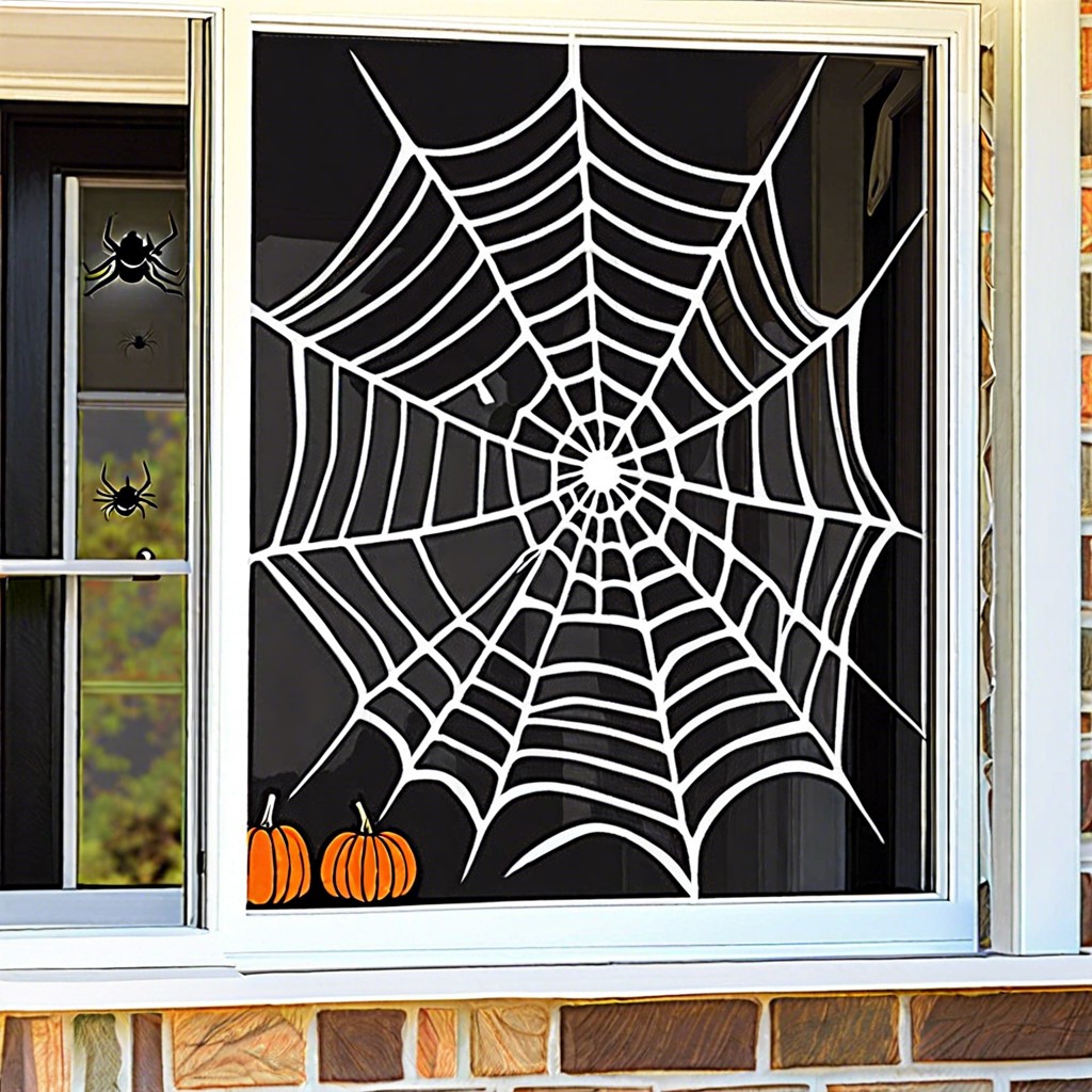 15 Halloween Front Window Ideas to Spookify Your Home
