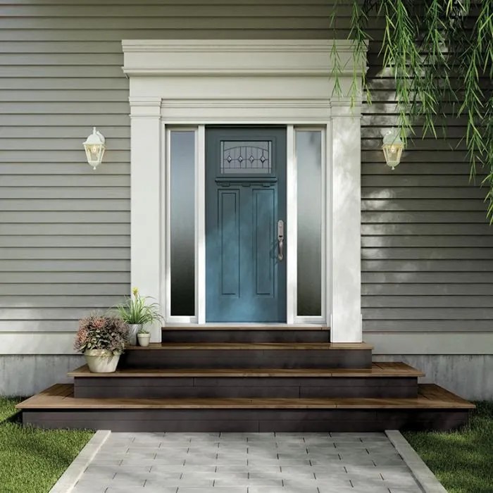 ST01 Victoria Shaker Entry Door Steel Doors in Canada Window Mart