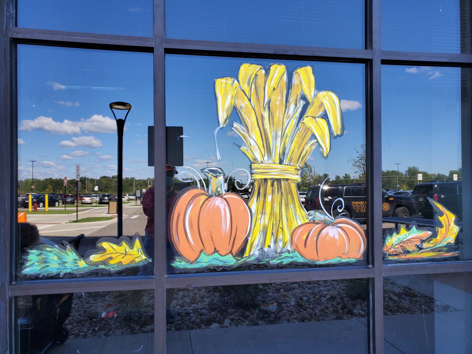 holiday window painting Window Painting & Sign Painting call 1800
