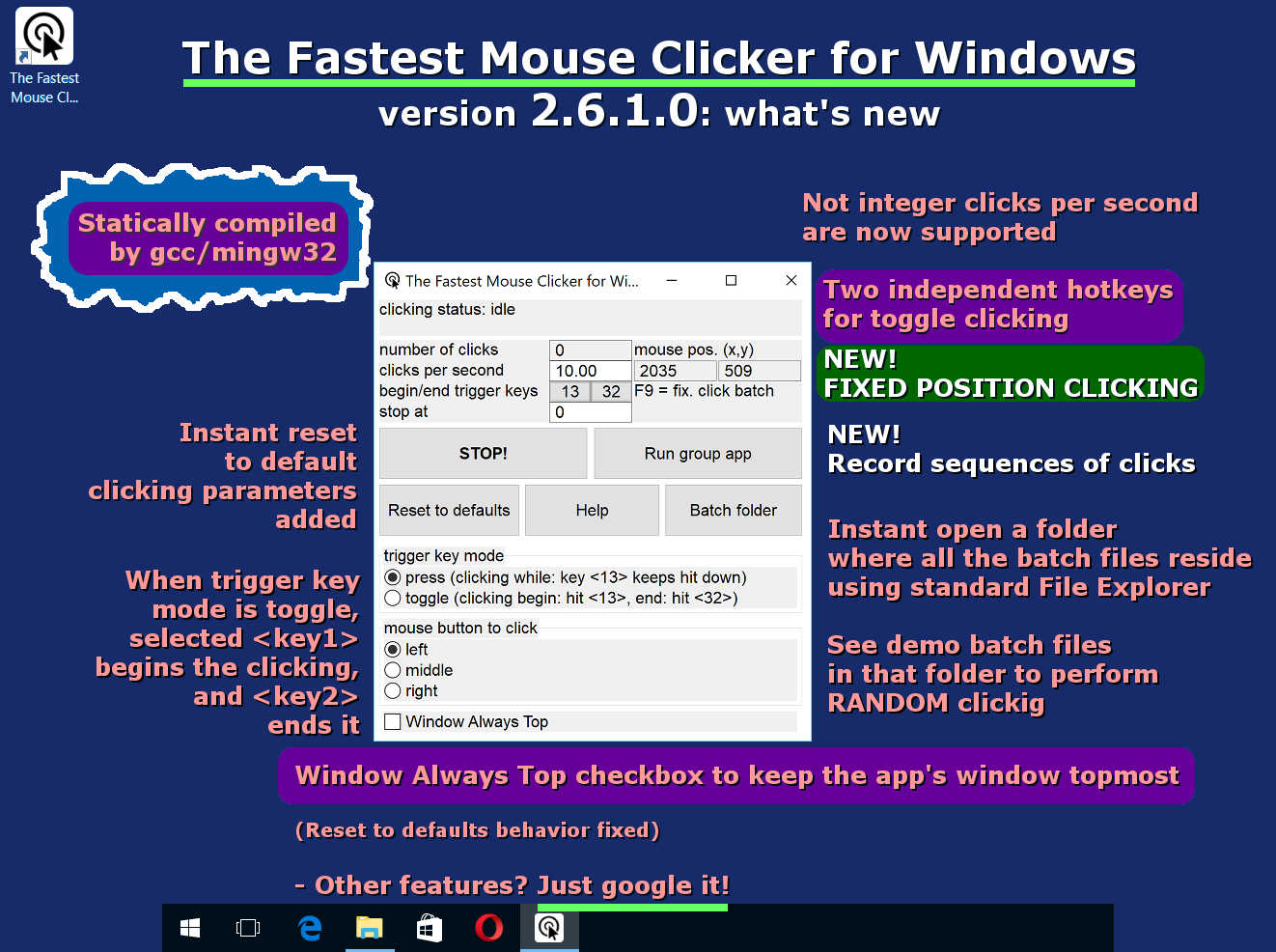 Extremely fast auto clicker for windows ever made proslopma