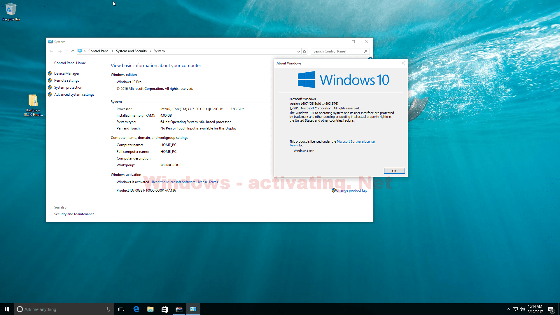 How to activate Windows 10 Pro? Working instruction!