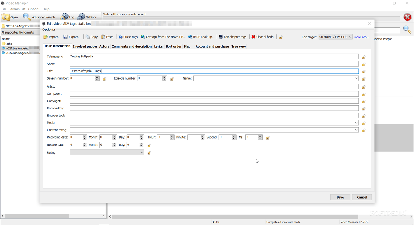Video Manager 1.2.218.229 Download, Review, Screenshots