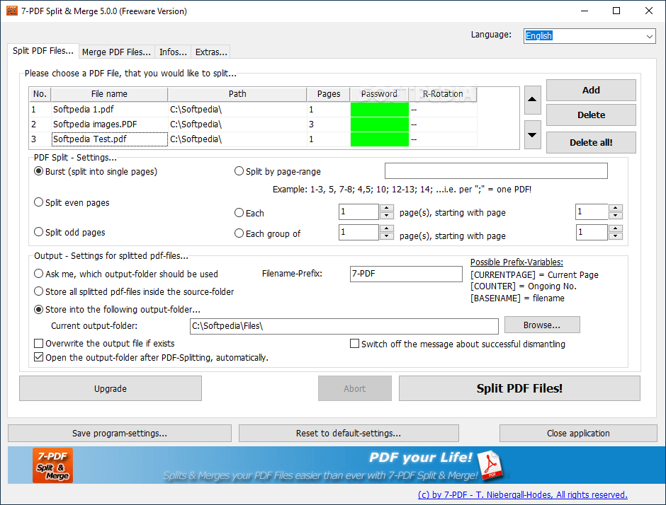 PDF Split and Merge Tool v2.0 SysInfoTools