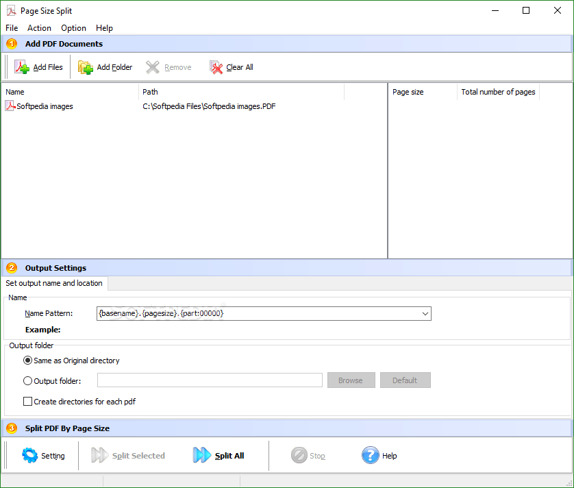 APDF Page Size Split 3.0.1 Download, Review, Screenshots
