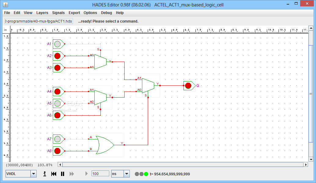 ACTEL ACT1 muxbased logic cell Download, Screenshots