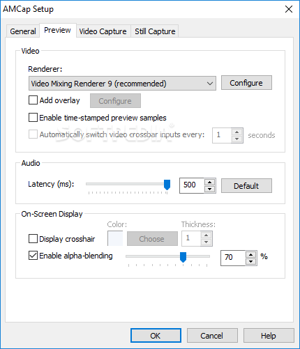AMCap 9.23 Build 300.6 - Download, Review, Screenshots