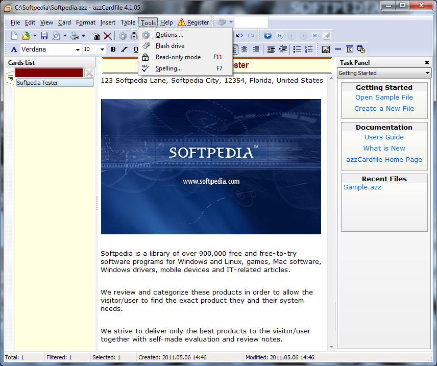 Download AZZ Cardfile 4.1.16