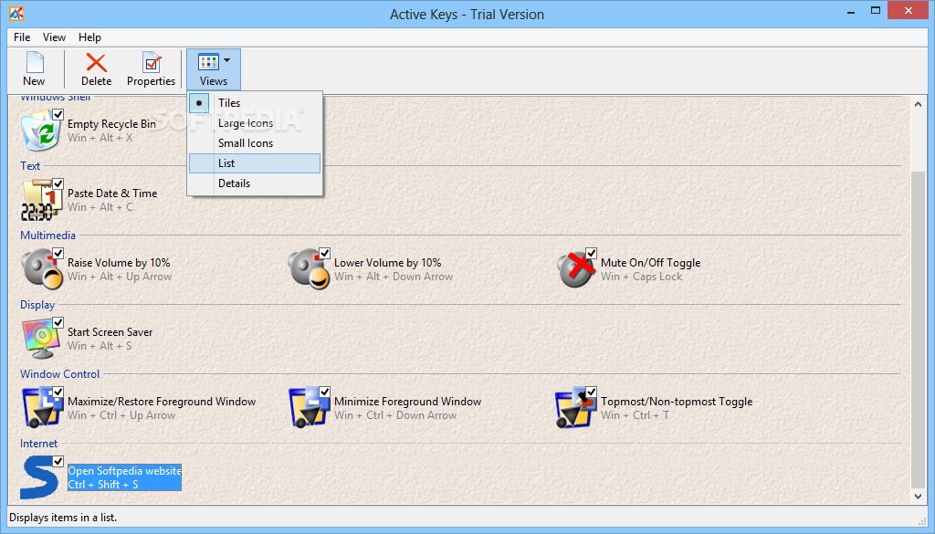 Active Keys 2.5 - Download, Review, Screenshots
