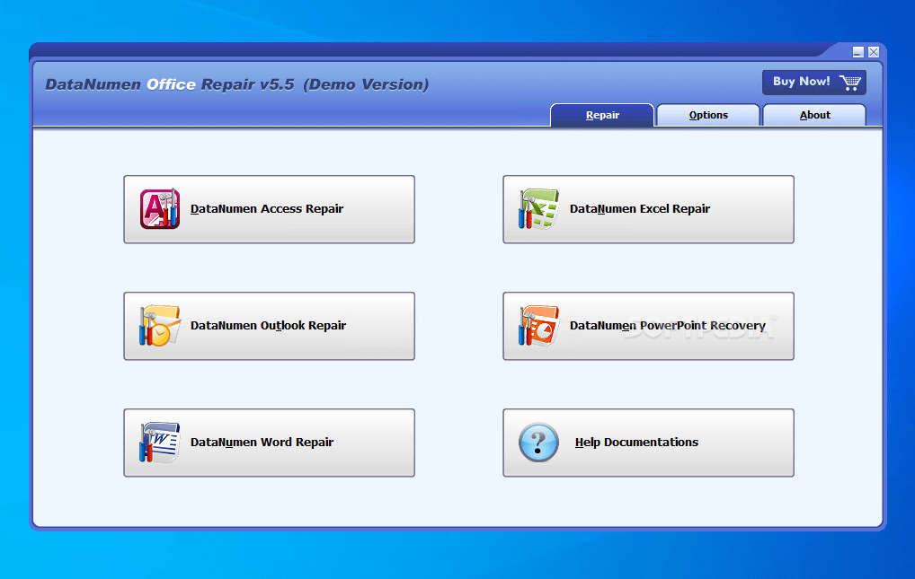 DataNumen Office Repair 6.0.0.0 Download, Review, Screenshots