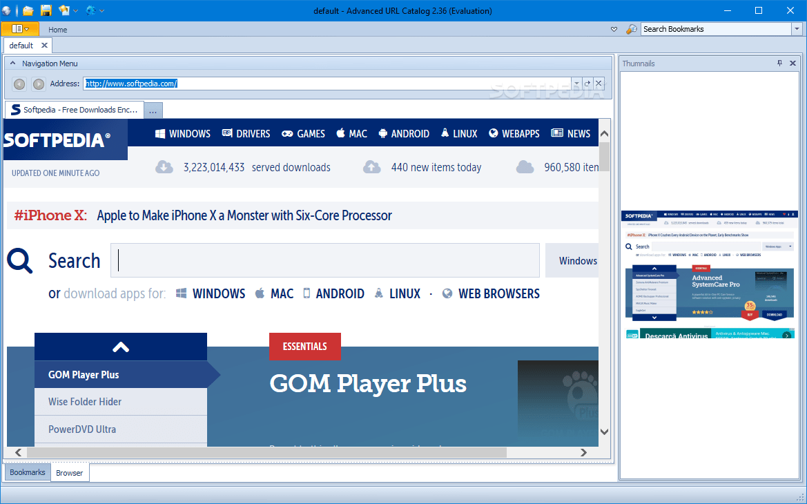 Download Advanced URL Catalog 2.36