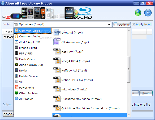 Aleesoft Free Bluray Ripper 2.3.10 Download, Review, Screenshots