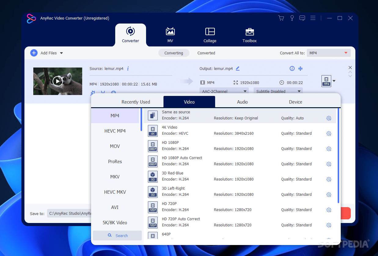 AnyRec Video Converter 1.0.50 Download, Review, Screenshots