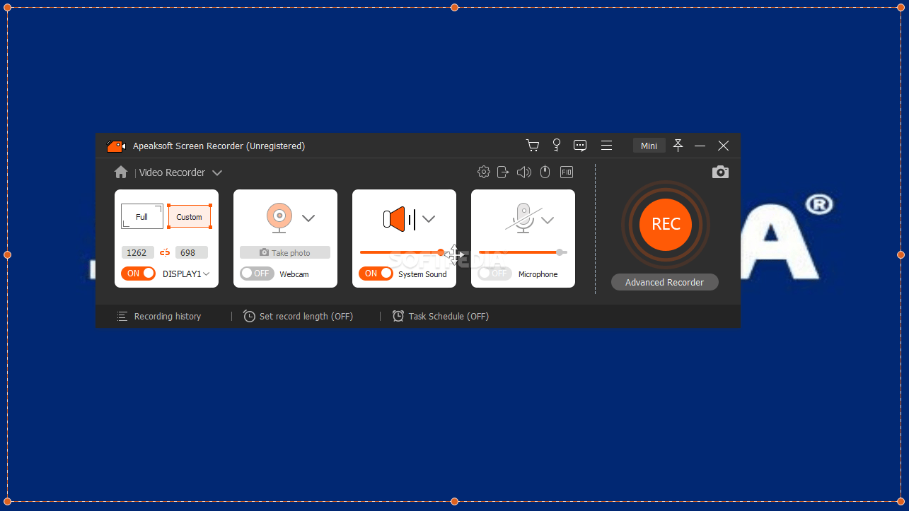 Download Apeaksoft Screen Recorder 1.3.22