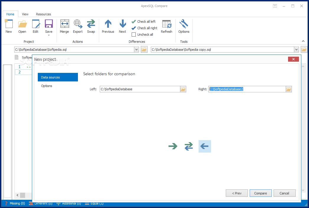 Download ApexSQL Compare 2021.01.0261 / 2021.01.0270 Patch