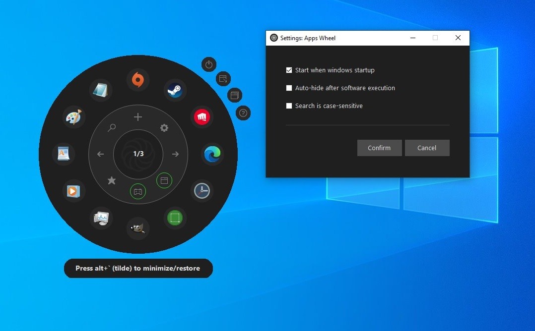 Apps Wheel 1.0.1.0 Download, Review, Screenshots