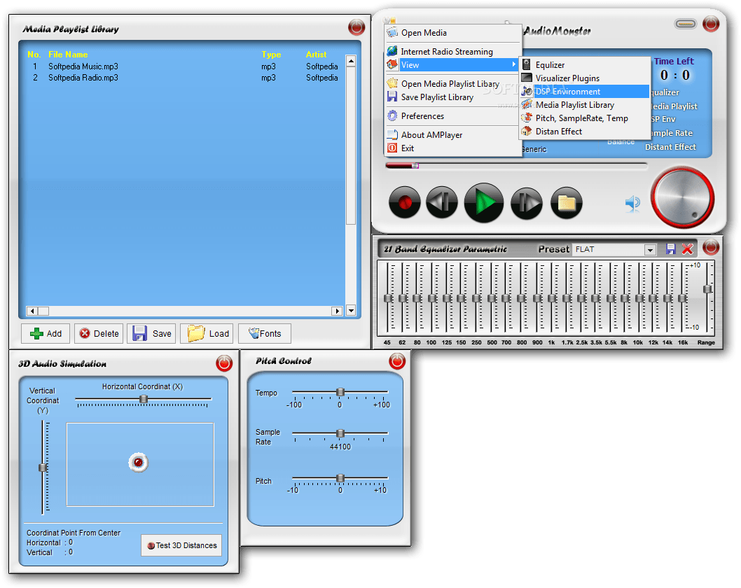 Audio Monster 1.2.0 Beta - Download, Review, Screenshots