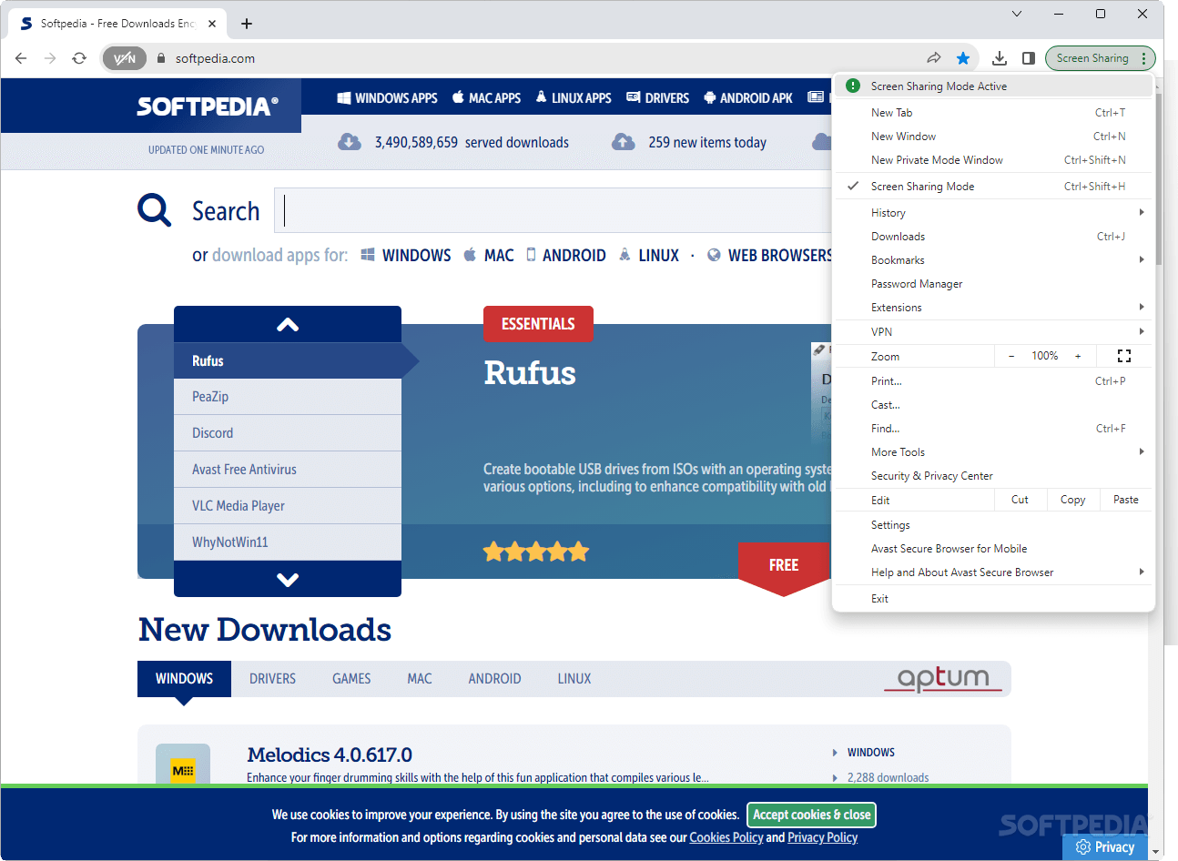 Avast Secure Browser 125.0.25259.142 Download, Review, Screenshots