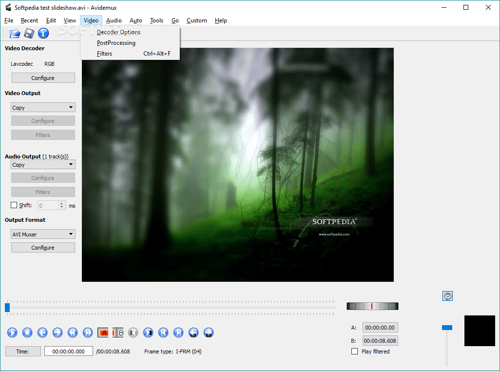 Download Avidemux Portable 2.7.8
