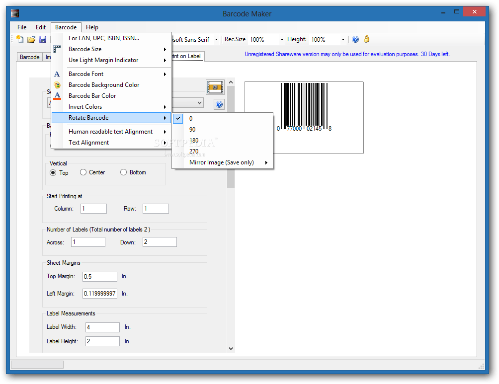 Barcode Maker 8.80.0.0 Download, Review, Screenshots