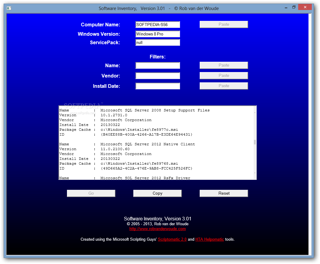 Download Basic Software Inventory 3.02
