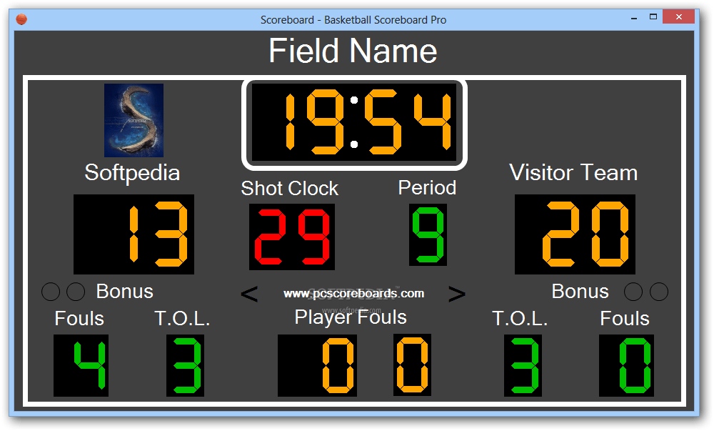 Scoreboard Basketball