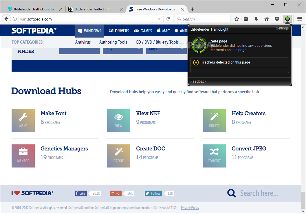 Download Bitdefender TrafficLight for Firefox 3.1.5