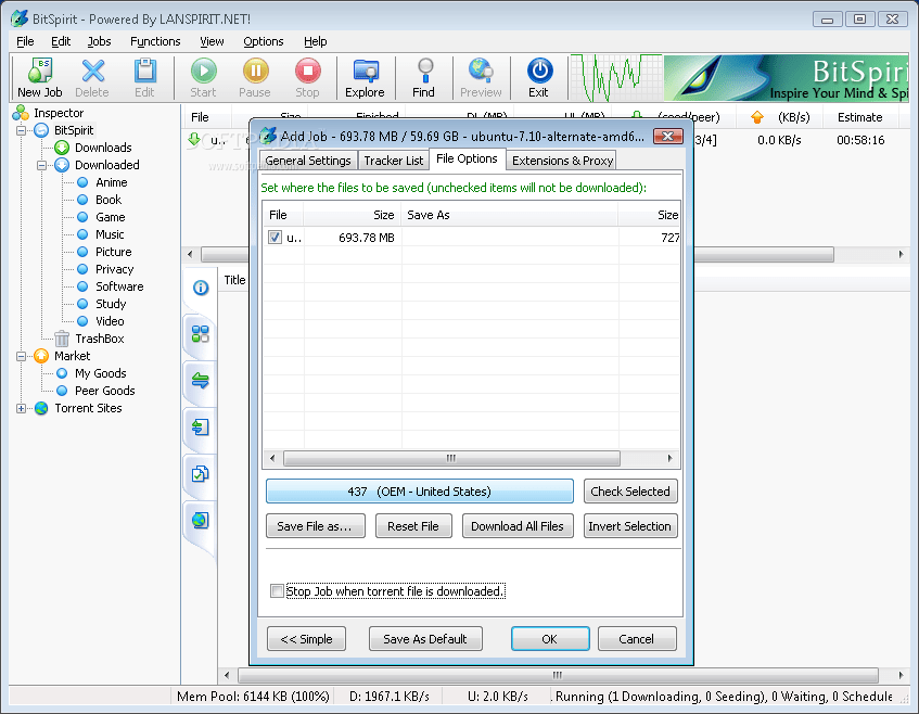 Download BitSpirit 3.6.0.550 Stable