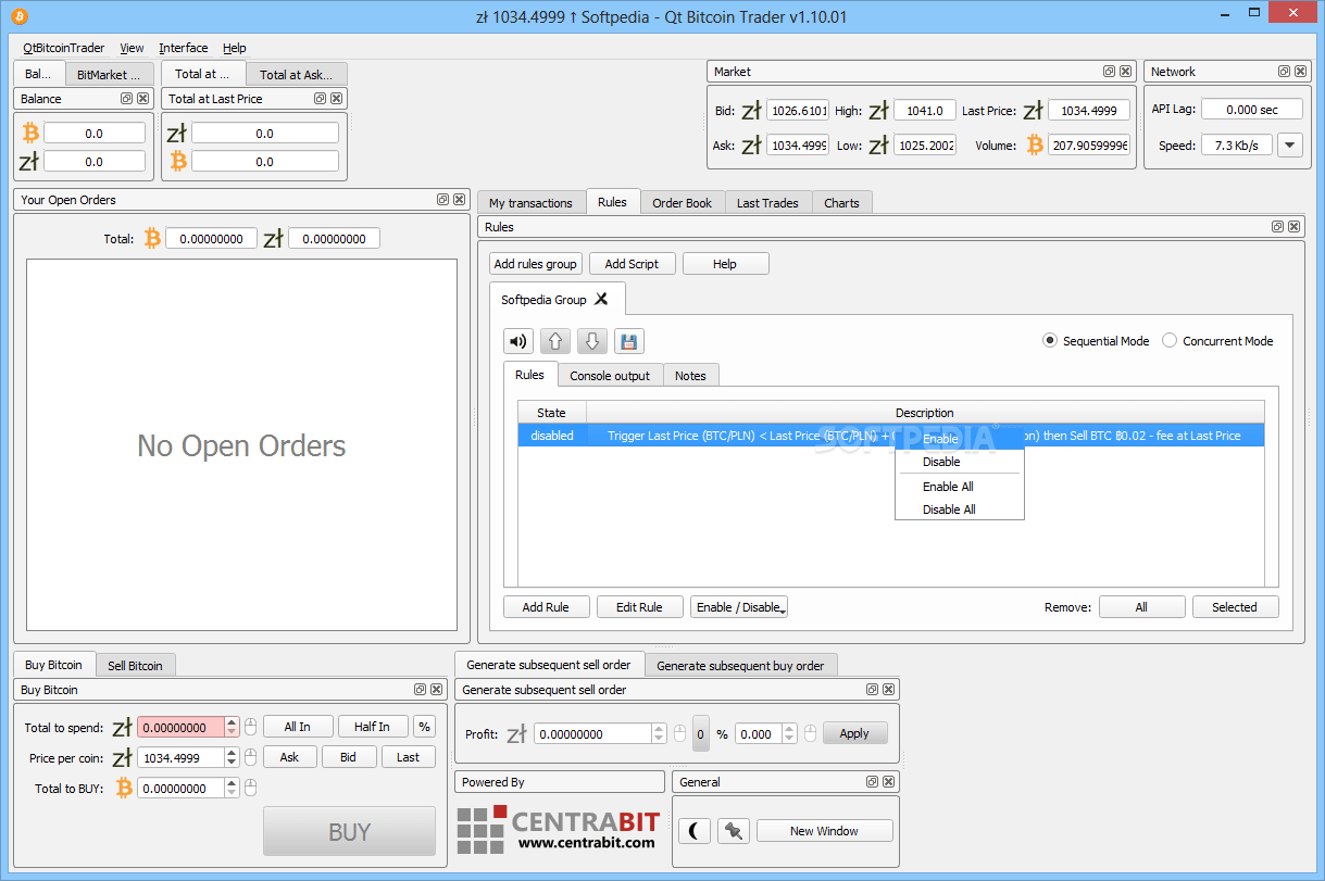 Download Qt Bitcoin Trader 1.41.00