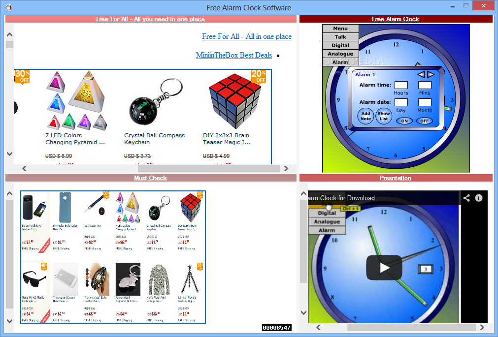 Free Alarm Clock (formerly Bmkol Alarm Clock) 140203 Download