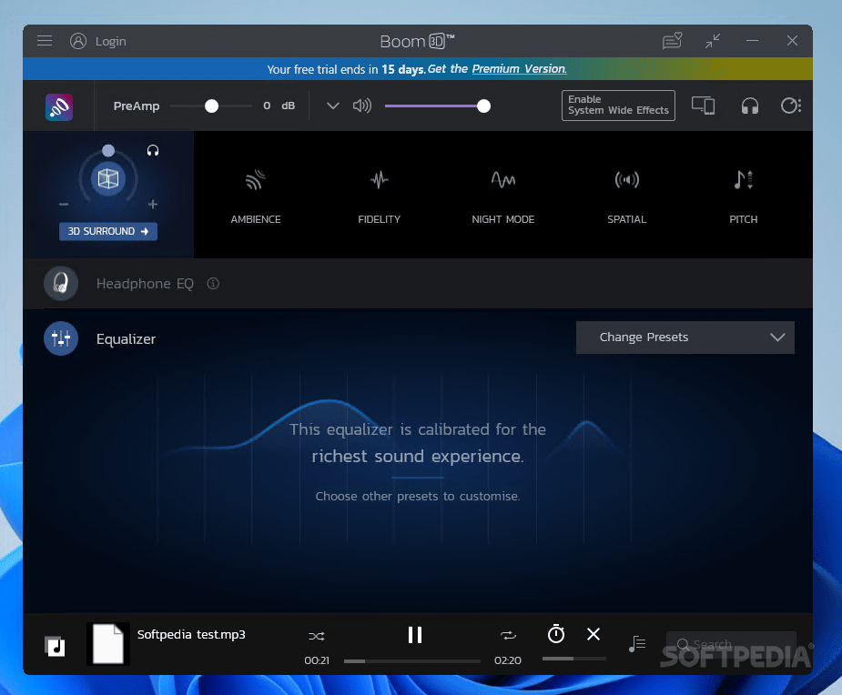 Download Boom 3D Windows 1.0.10