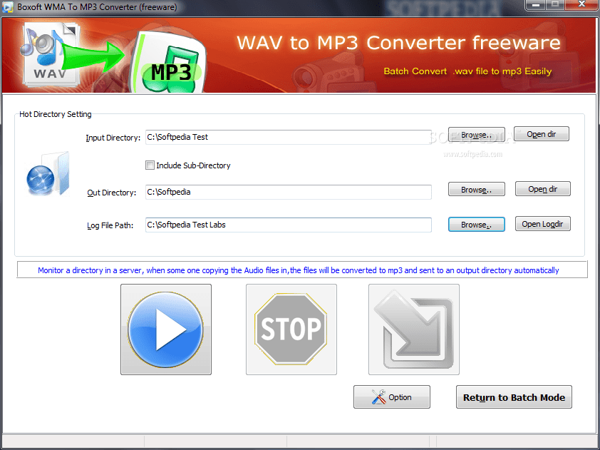 Download Boxoft WMA to MP3 Converter