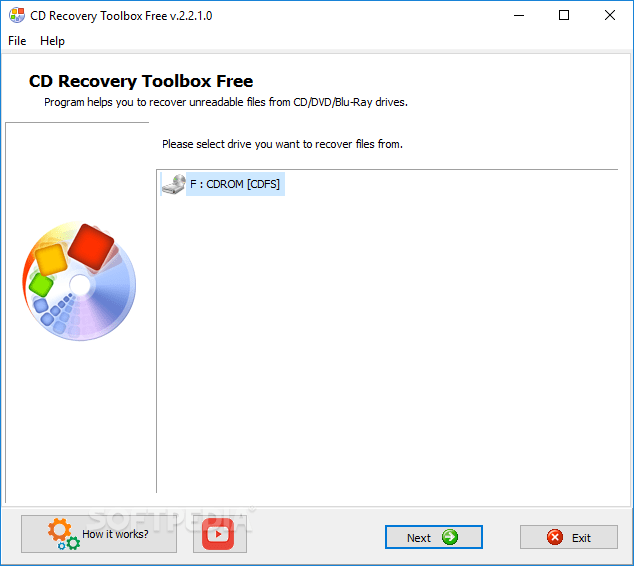 Download CD Recovery Toolbox Free 2.2.1.0