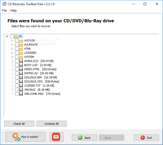 Download CD Recovery Toolbox Free 2.2.1.0