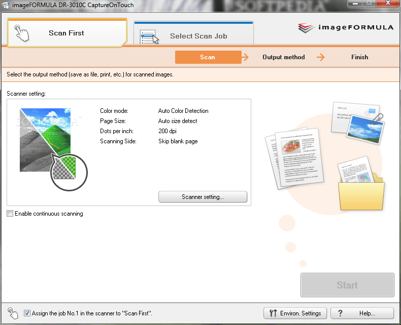 Download CaptureOnTouch for DR3010C 1.0.210.414