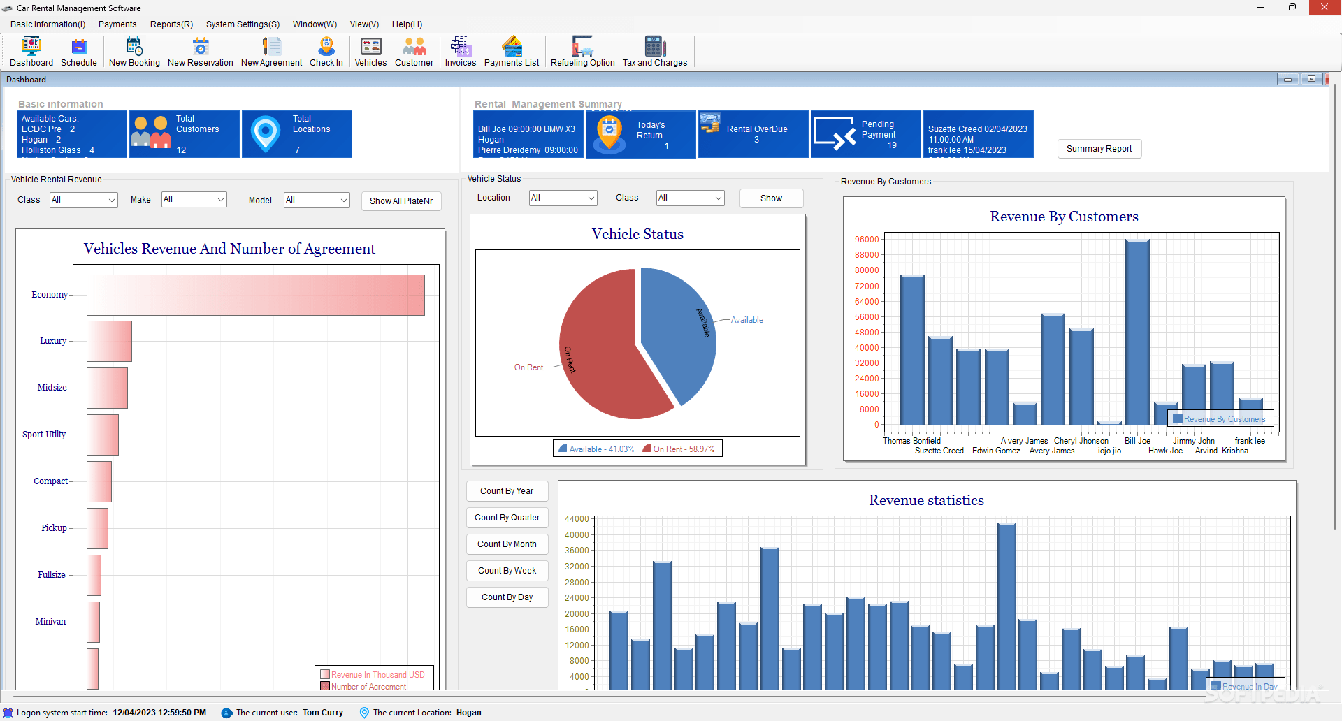 Download Car Rental Management Software