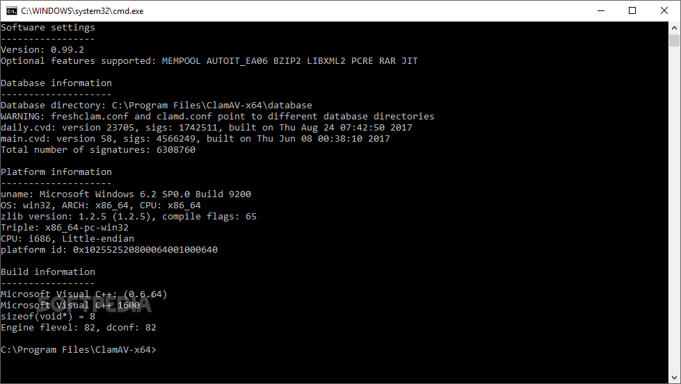 Download ClamAV 0.103.2