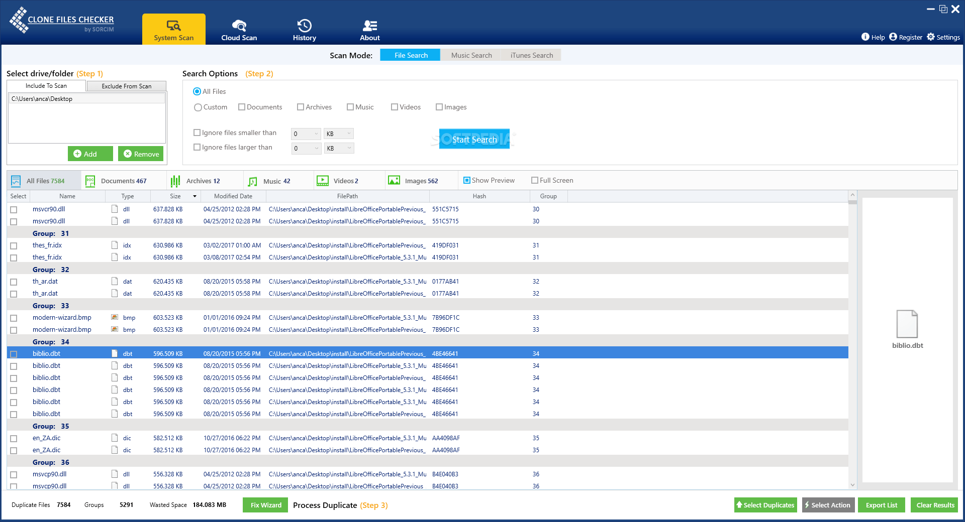 Clone Files Checker 6.1 Download, Review, Screenshots