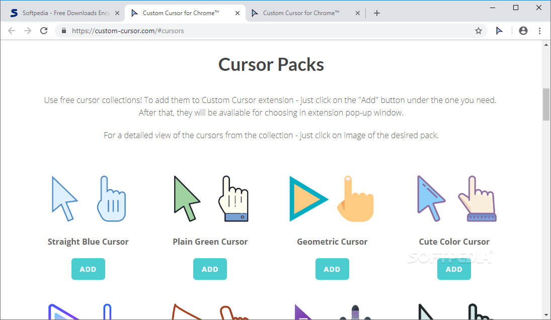 Custom Cursor For Chrome Cursor Collections Custom Cursor for Chrome™