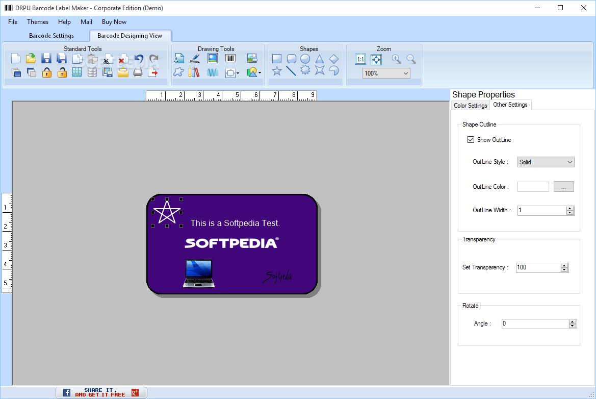 Download DRPU Barcode Label Maker Corporate Edition