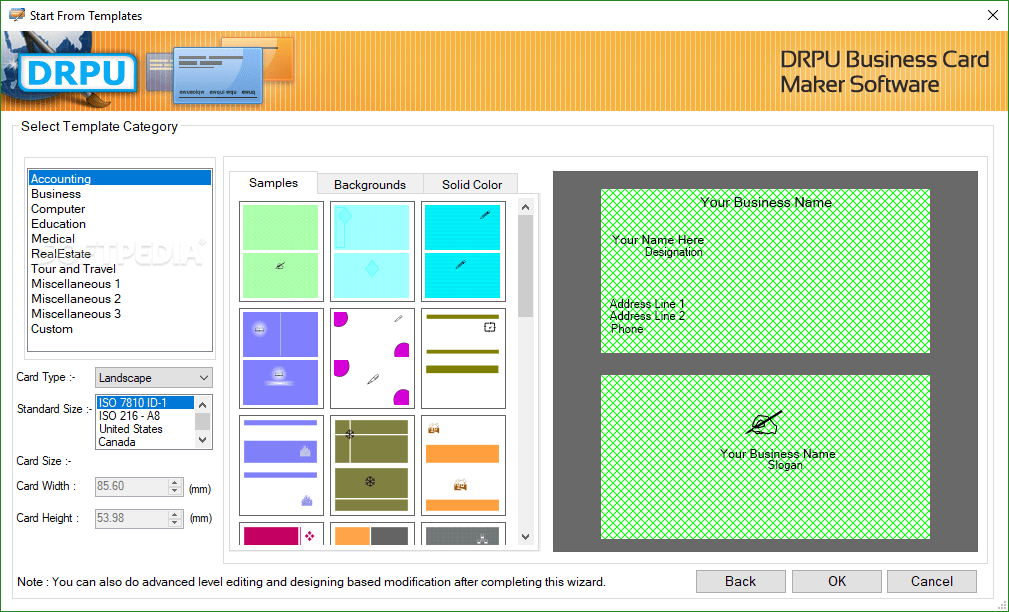 DRPU Business Card Maker Software 8.3.0.1 Download, Review, Screenshots