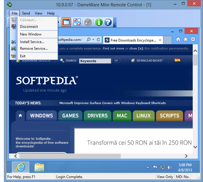 Dameware mini remote control 7561 download lasopasugar