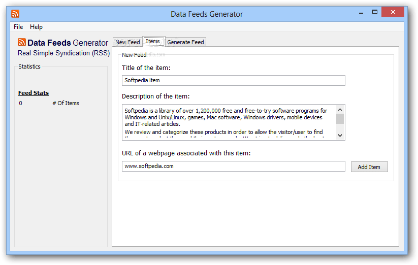 Download Data Feeds Generator 1.0