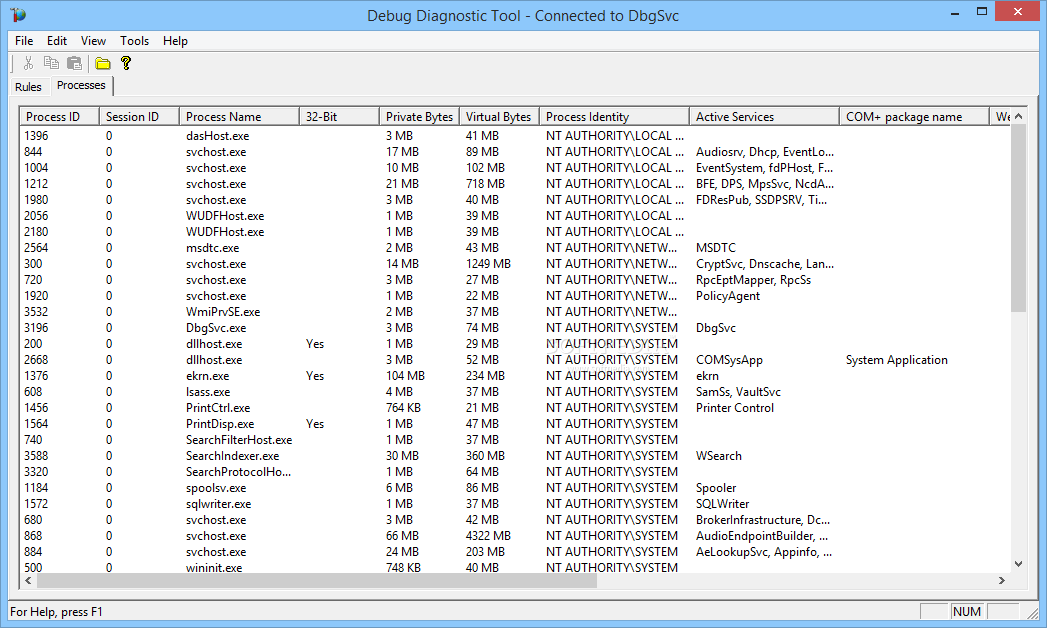 Download Debug Diagnostic Tool 2.1.0.7