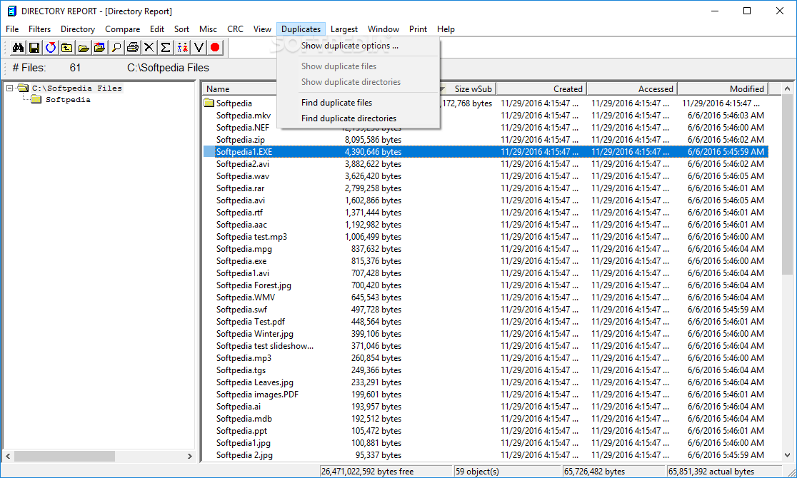 Directory Report 74 Download, Review, Screenshots
