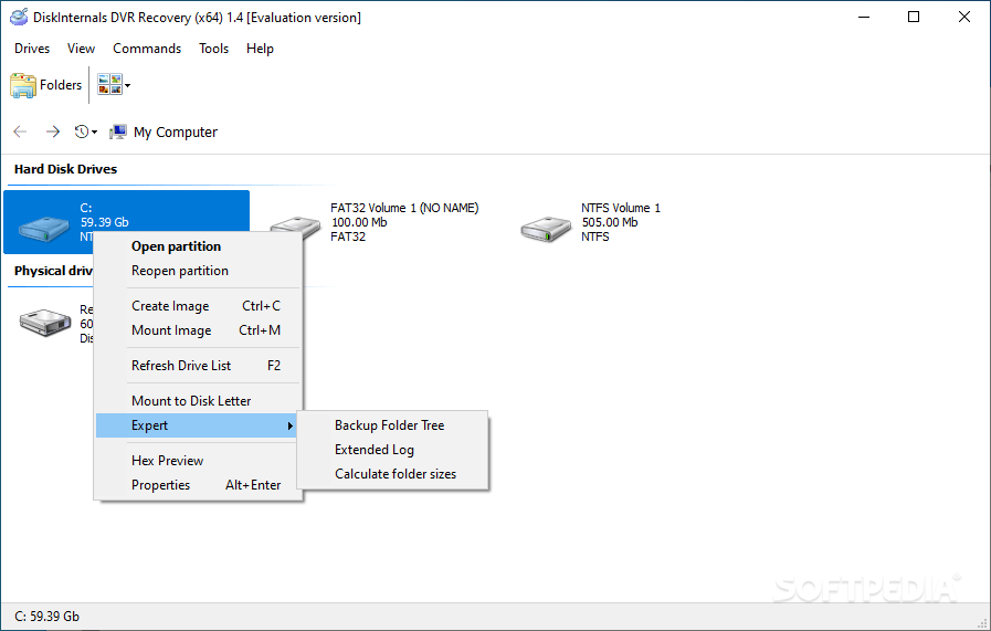 Download DiskInternals DVR Recovery