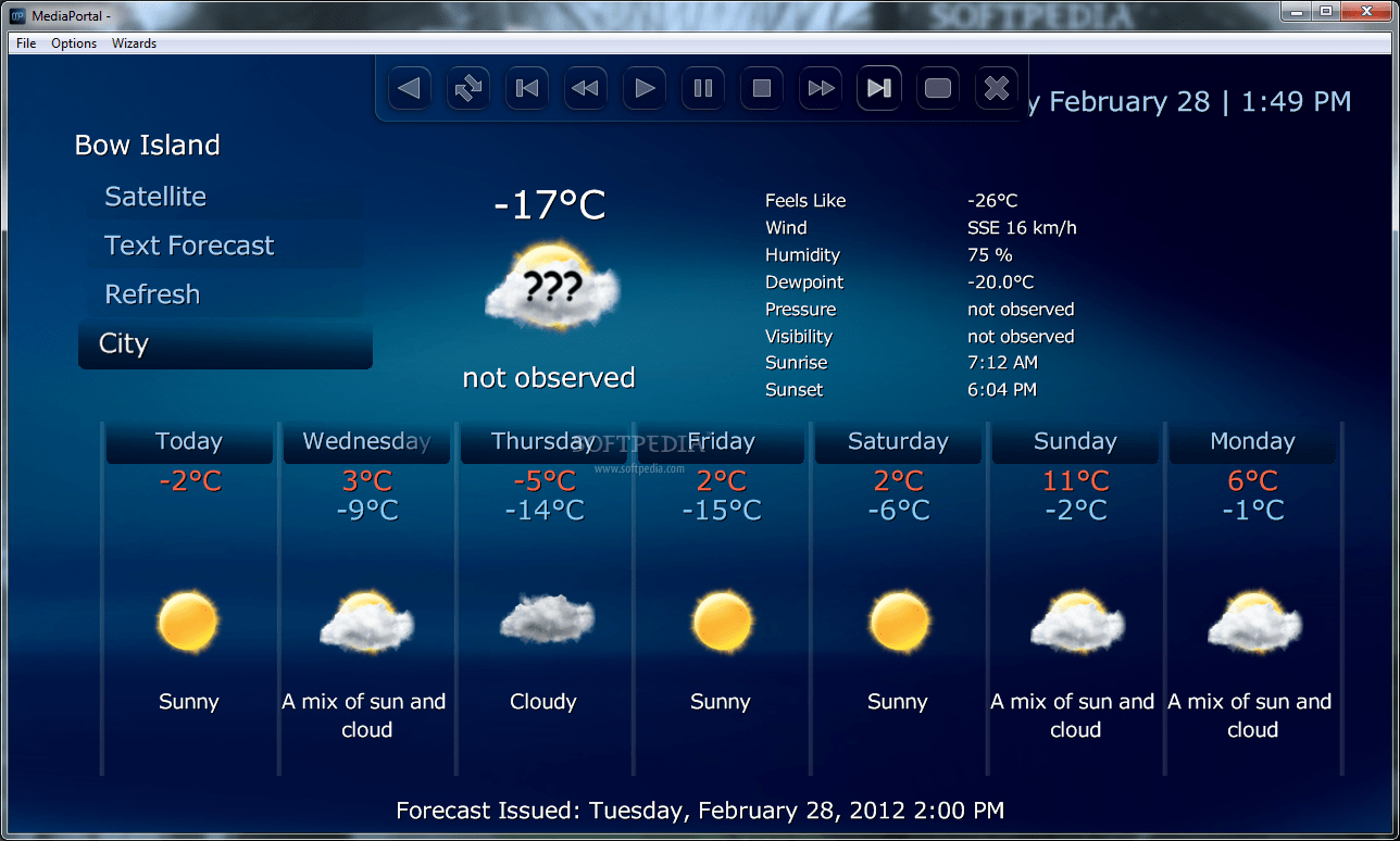 Download Canadian Weather