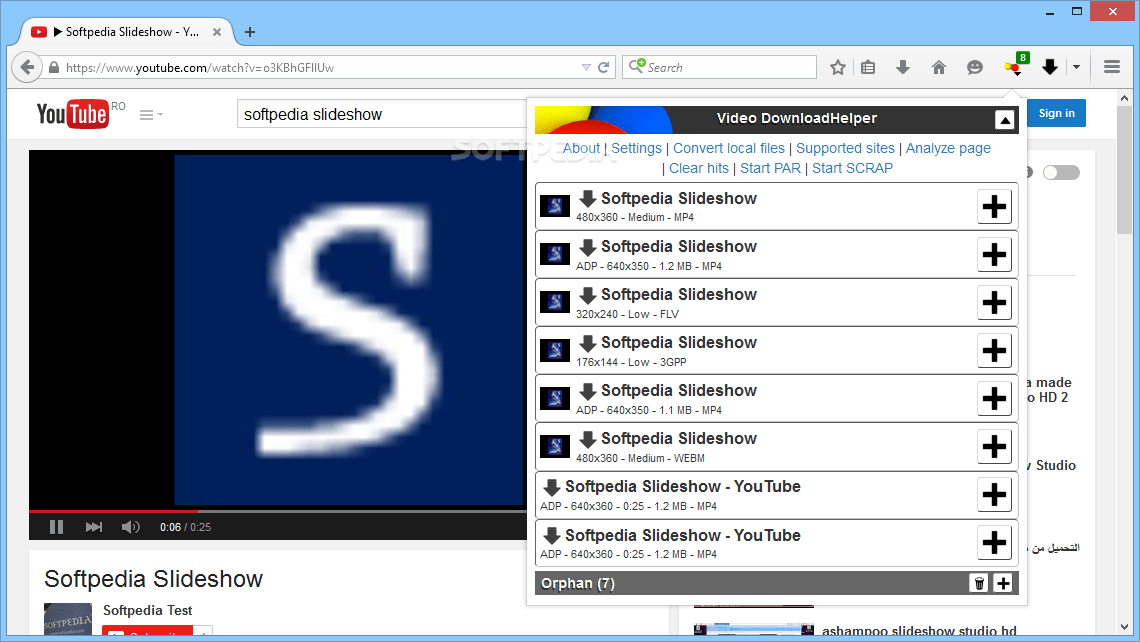 Software contable comercial Video downloadhelper