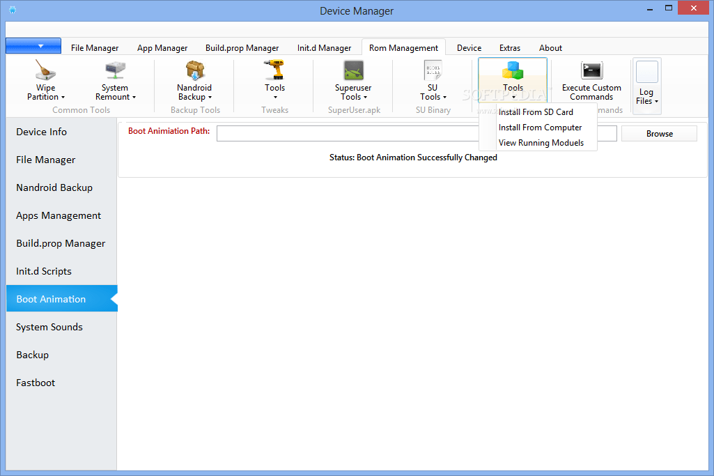 Droid Manager 6.3.1 Download, Review, Screenshots