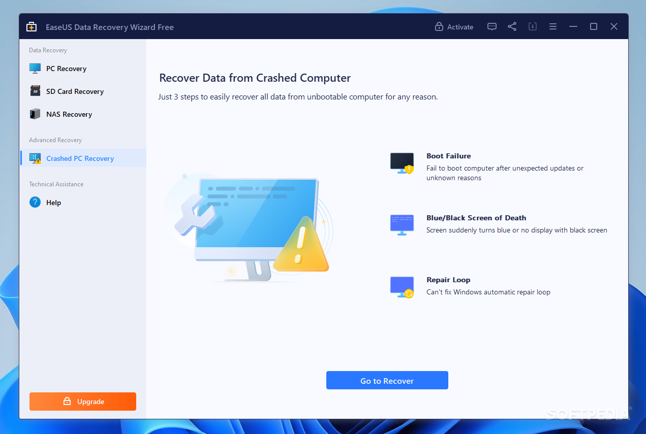 Download EASEUS Data Recovery Wizard Free 13.6.0